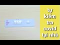 Tự Kiểm Tra Covid tại Nhà // Cây Test Covid Khẩn Cấp Hàn Quốc