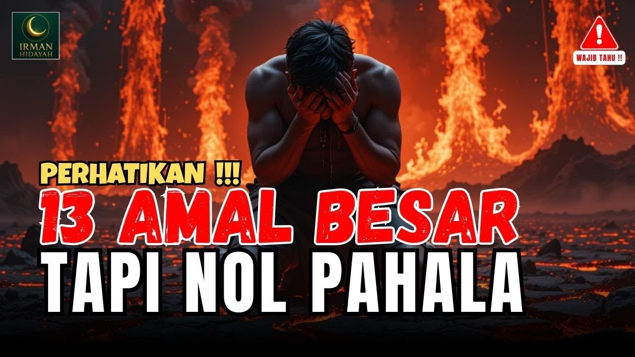 Amalnya Besar, Tapi Habis di Akhirat? Ini 13 Penyebab yang Jarang Disadari