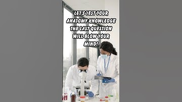 "Anatomy Quiz Challenge! 💀🧠 Can You Get All 9 Right?" #trivia