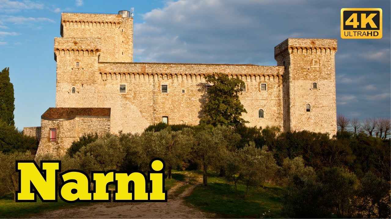 Narni (Umbria - Italy) - I borghi più belli d'Italia - Video 4K