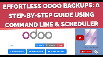 How can you Backup Your Odoo Database Automatically Using Command Line and Task Scheduler