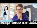 Daneliya Tuleshova AGT Semi Final Reaction! AMAZING!!!