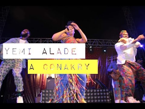 Prestation de YEMI ALADE - En guinee Conakry Festival Panafricain des Grillades