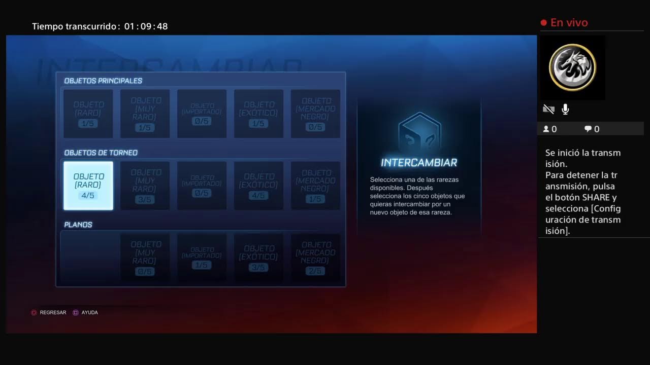 Tradeando con gente en Rocket league! Busco gripstride hx invertido