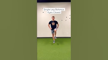 Single Leg Balance: Eyes Closed