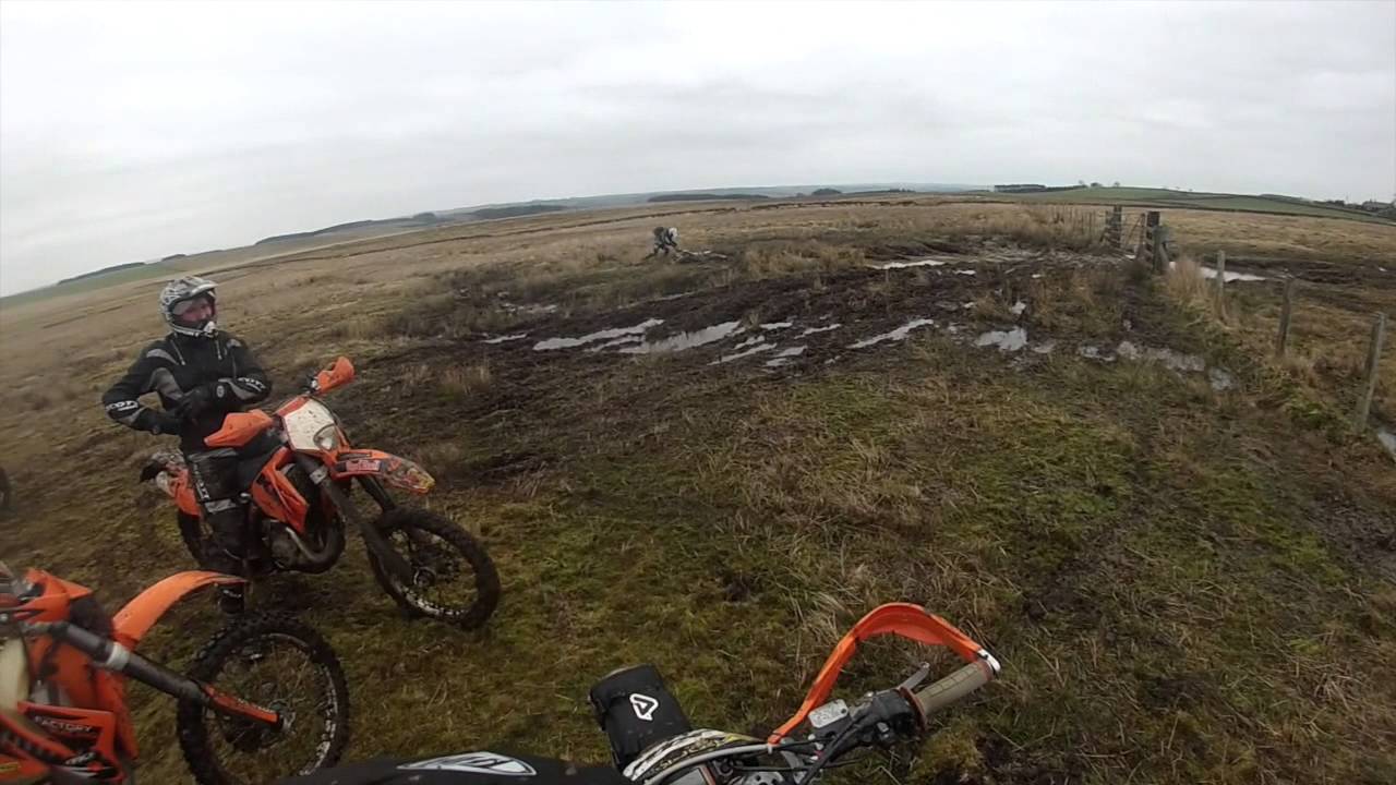 Trail riding Northumberland YouTube