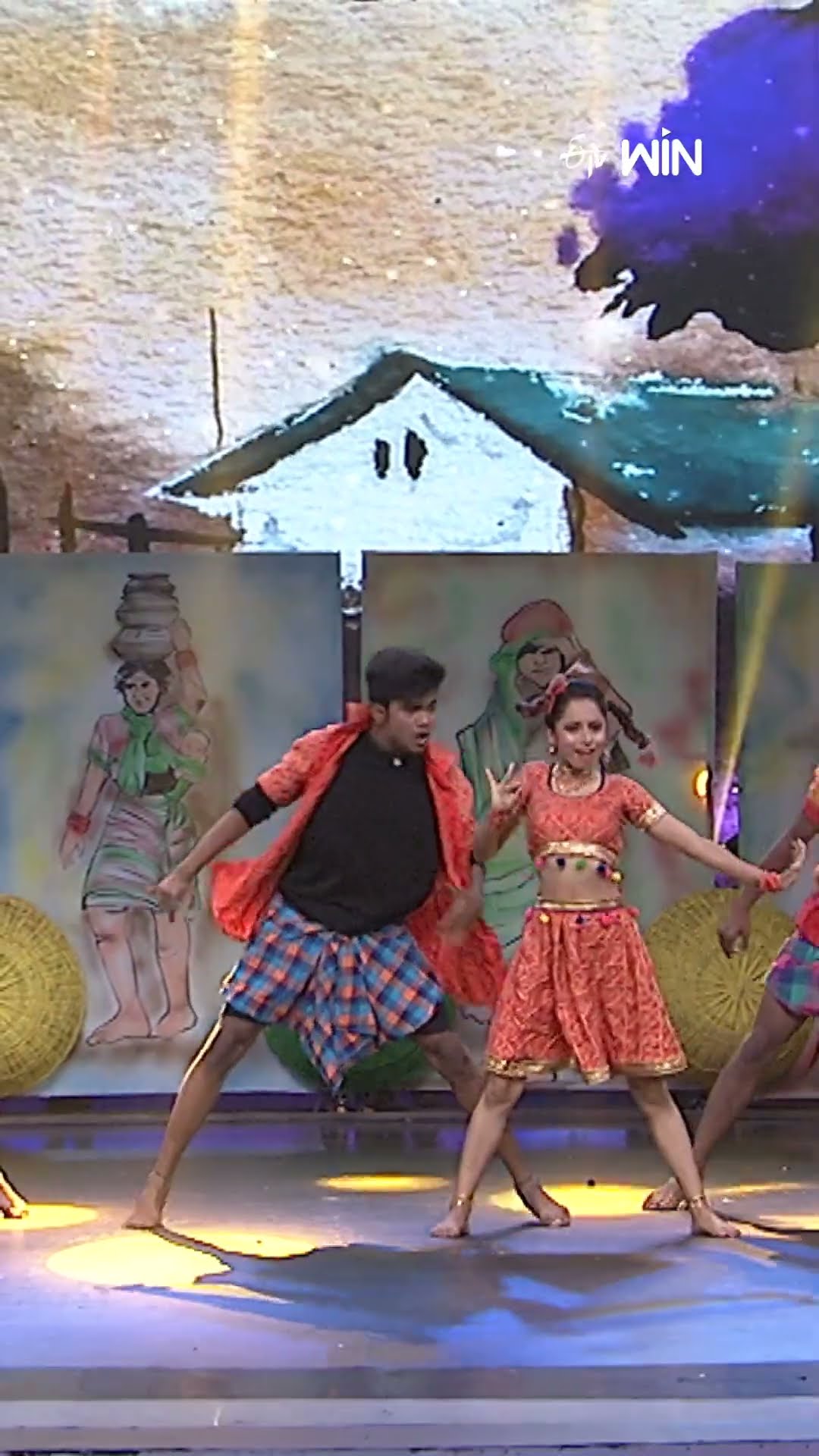#shorts - Mass Performance for mass song Aa Ante Amalapuram #dheejodi #danceshow #etv