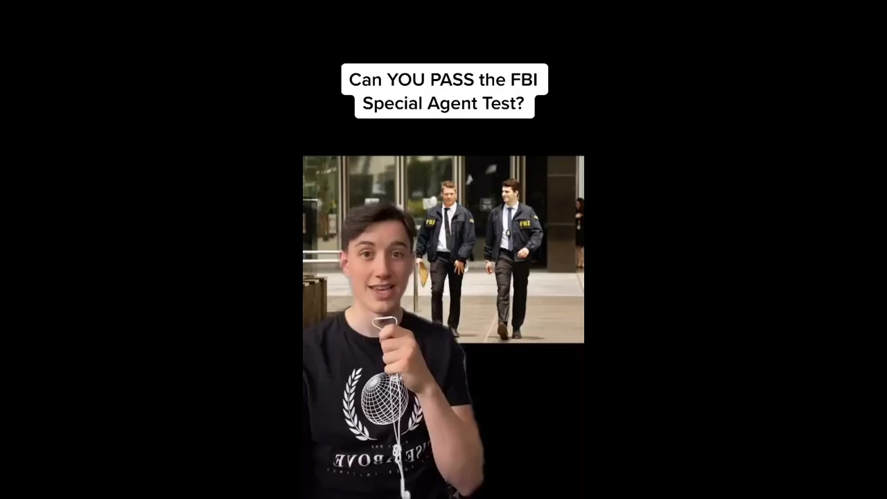 Can You Pass The FBI Special Agent Test Shorts
