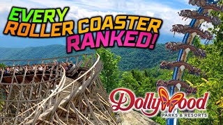 The Roller Coasters of Dollywood - From Worst To BEST!