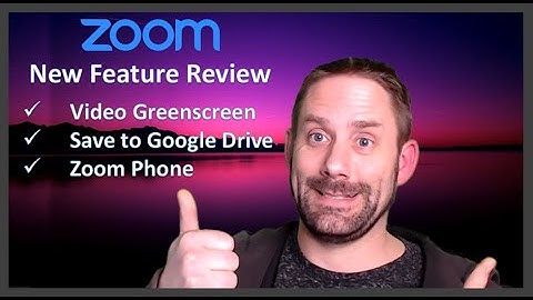 Saving Zoom Meetings Directly to Google Drive and Other New Features for 2020