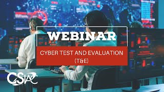 Cyber Test and Evaluation (T&E)