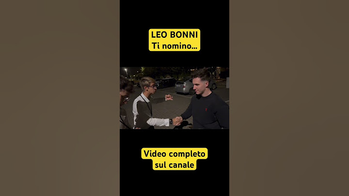 Incorono LEO BONNI e….