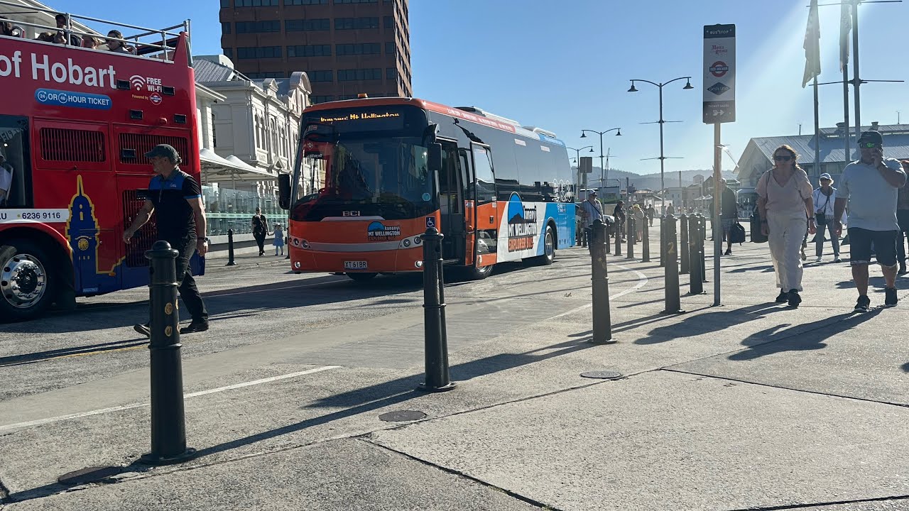 A bit of bus spotting, Hobart Tasmania 8th March 2025.