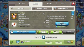 22.Seri Klan Savaşları ⚔️ (Beraberlik)-Clash of Clans-