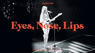 180826 BLACKPINK ROSÉ 블랙핑크 로제 Japan Arena Tour Makuhari (Day3) 직캠 - 눈 코 입 Eyes Nose Lips