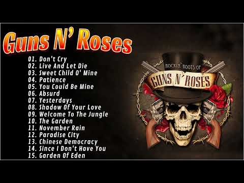 Guns N' Roses Greatest Hits ~ Best Music ~ Top 100 Songs Playlist 2023