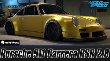Need For Speed 2015: Rauh-Welt Begriff Porsche 911 Carrera RSR 2.8 Customization (Best Racing Car)