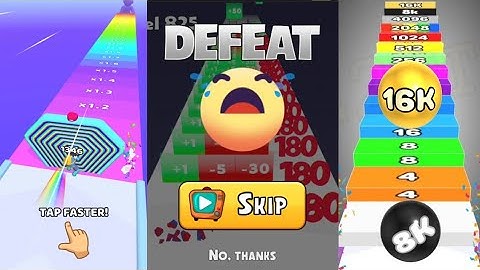 Layer Man 3D: Run & Collect vs Merge Number Run Master vs Number Ball 3D Merge Games #ballgamezone