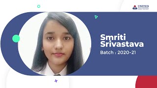 Student Testimonial - Ms Smriti Srivastava | UCER (2020-21)