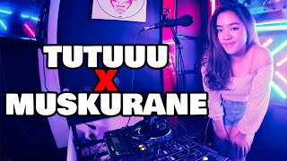 DJ TUTU X MUSKURANE VIRAL TIKTOK Remix Terbaru Slow Full Bass LBDJS 2021 | DJ Cantik & Imut Tutu