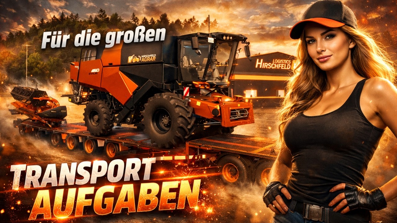 Переоборудование низкорамного трала Schwarzmüller – издание Hirschfeld