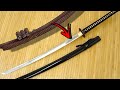 صناعة سيف الكاتانا من كبل حديدي Katana Sword Making 
