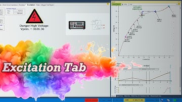 Excitation tab | RELAY TESTER | ELECTRICAL ENGINEER