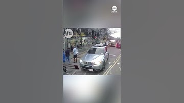 MTA bus camera captures Bronx building collapse