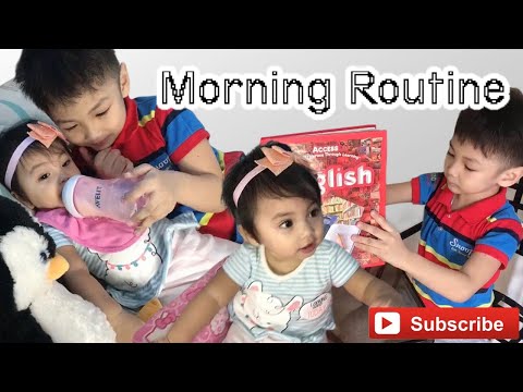 El and Eli and their Morning Routine
