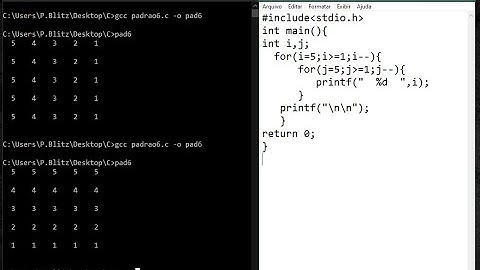 Como programar no bloco de notas em C - VIDEO - 06
