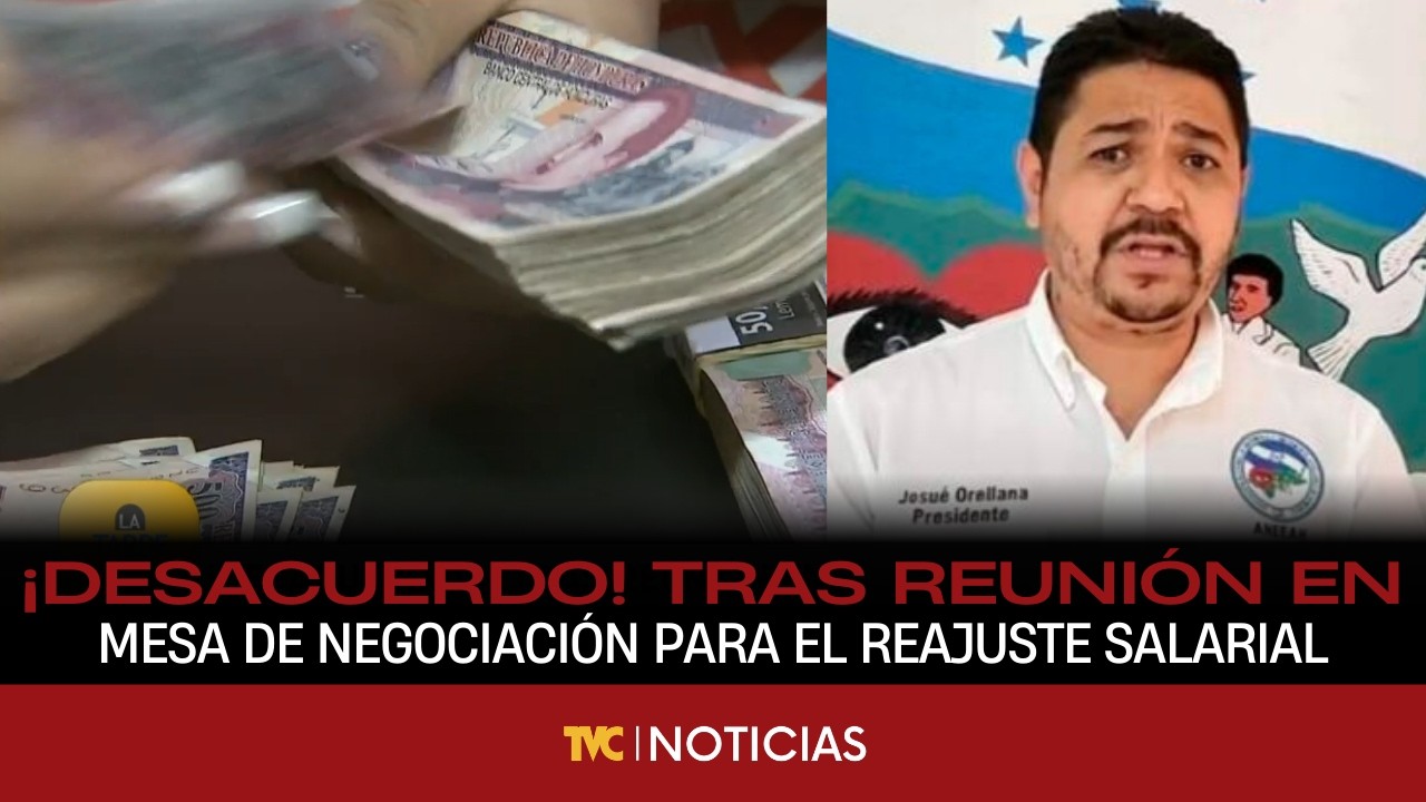 ¡Desacuerdo! tras reunión en mesa de negociación para el reajuste salarial