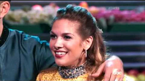 dwts: allison and andy week 2 jive #teamandison