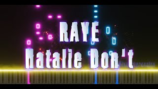 RAYE - Natalie Don't | Piano Cover | кавер на піаніно | MIDI | Sheet Notes