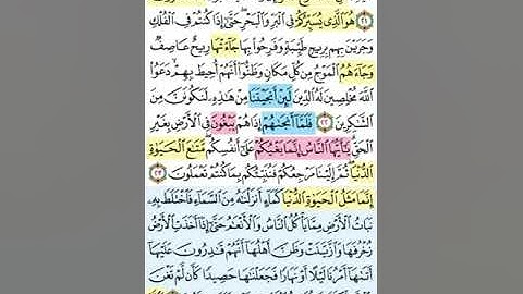 تيسير حفظ سورة يونس بالتكرار الوجه الرابع الآيات (21-25) مكرر 5 مرات بصوت الشيخ عبد الباسط