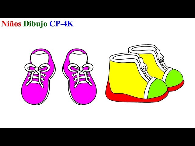 Zapatos para colorear libro | Cómo dibujar zapatos para niñas | Niños dibujando CP 4K - YouTube zapatos-para-colorear-libro-c-mo-dibujar-zapatos-para-ni-as-ni-os-dibujando-cp-4k-youtube