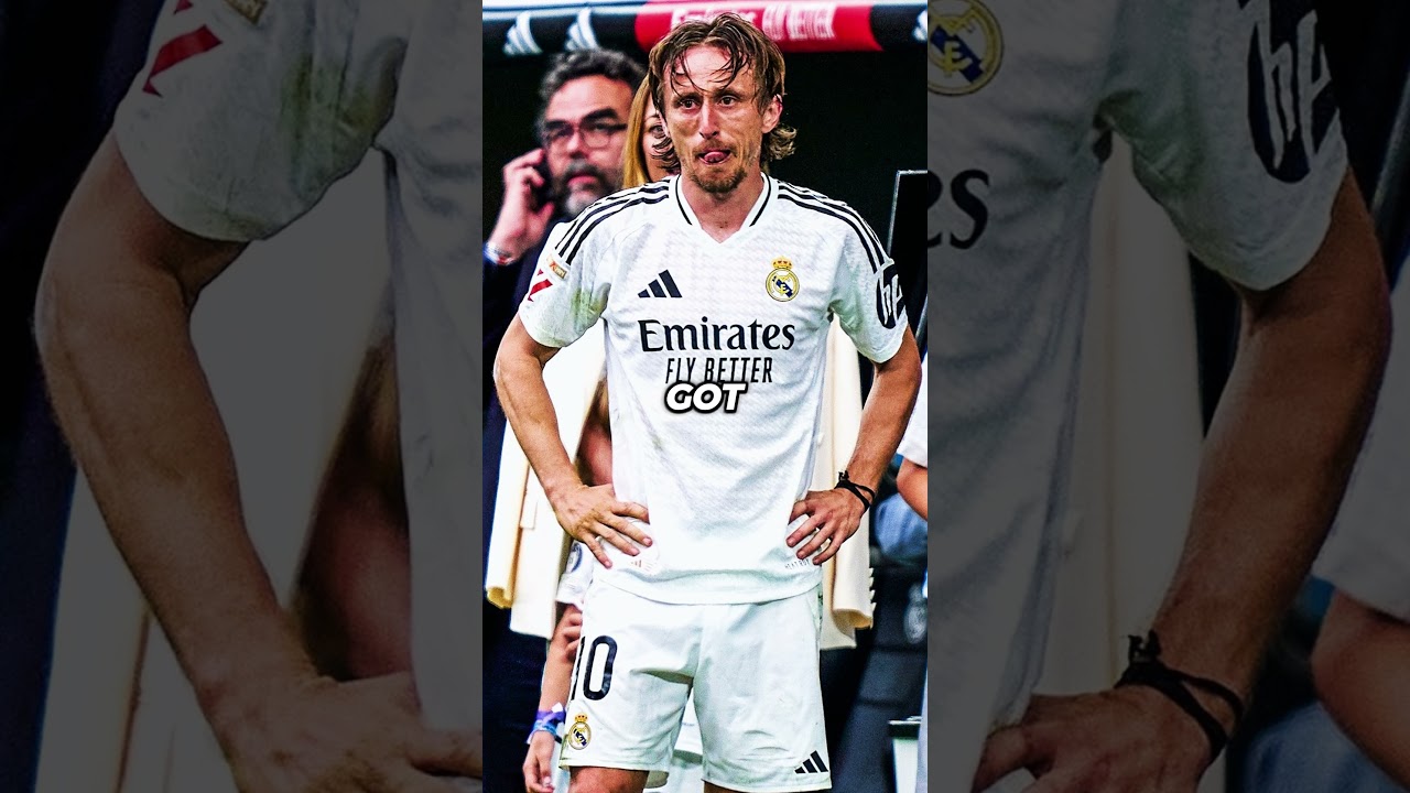 How Luka Modric said goodbye to Real Madrid and the Bernabeu. 🥹💔