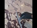 Calacatta Viola Marble Wet Grinding