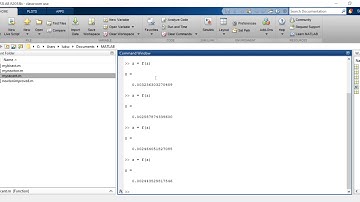 Successive Substitution in MATLAB