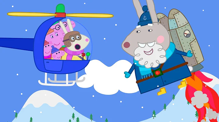 Grampy Rabbit's Rocket 🚀 🐽 Peppa Pig Full Episodes