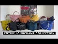 Entire Longchamp collection 16 pieces | LePliage | XS LePliage | LePliage Neo| Orignals| LGP