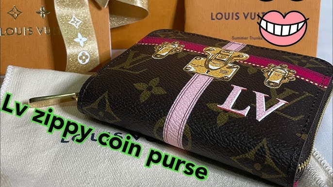 Louis Vuitton Zippy Coin Purse Monogram Vivienne Myosotis Blue in