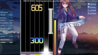 osu! Mania Star Driver - 5 Centimeters Per Second [Cherry Blossom] screenshot 3