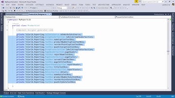 Telerik Reporting with Visual Studio 2013 and WPF