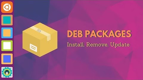 Install .deb file in linux (Debian based OS)