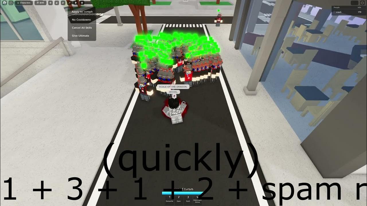 How to do world cutting slash jujutsu shenanigans youtube