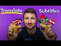 Automatic Subtitle Translation in Premiere Pro Made EASY!