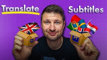 Automatic Subtitle Translation in Premiere Pro Made EASY!