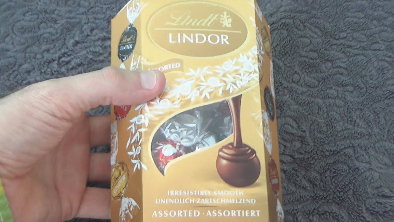 Lindt Lindor Tube Assorted Chocolate 400g