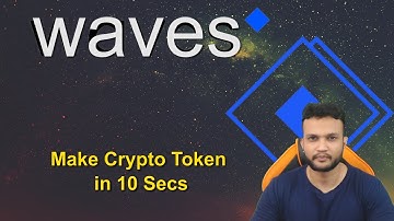 How to make Crypto Token on Waves Platform in 10 Secs