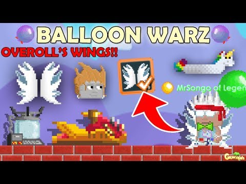 OVEROLL'S WINGS + EARN POINT + NEW ITEMS!! OMG!! | GrowTopia - YouTube